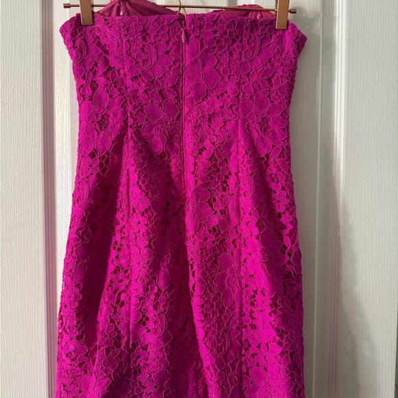 Lily Pulitzer Strapless Lace Dress - Picture 3 of 6